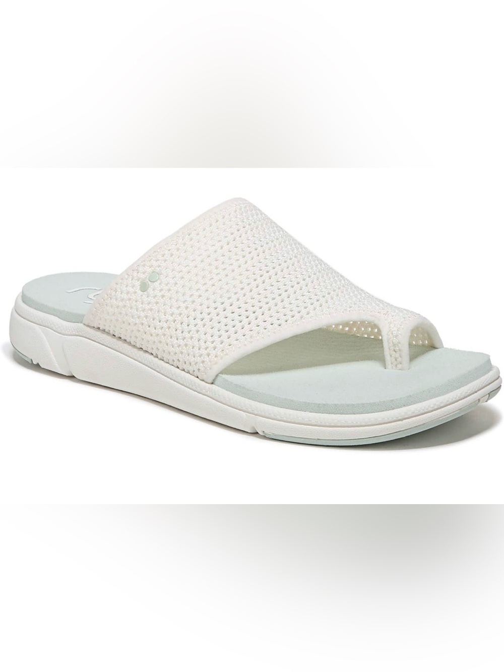 Ryka Margo Women Toe Loop White Asylm Sport Slide Shoes Sandals Sz 7 With Box